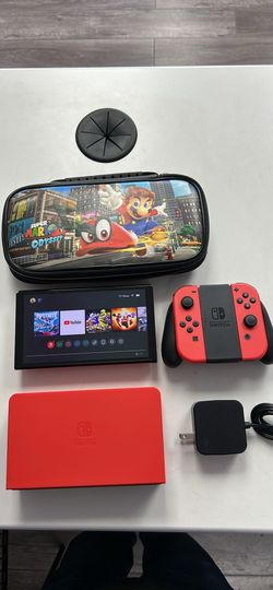 Nintendo switch OLED with games