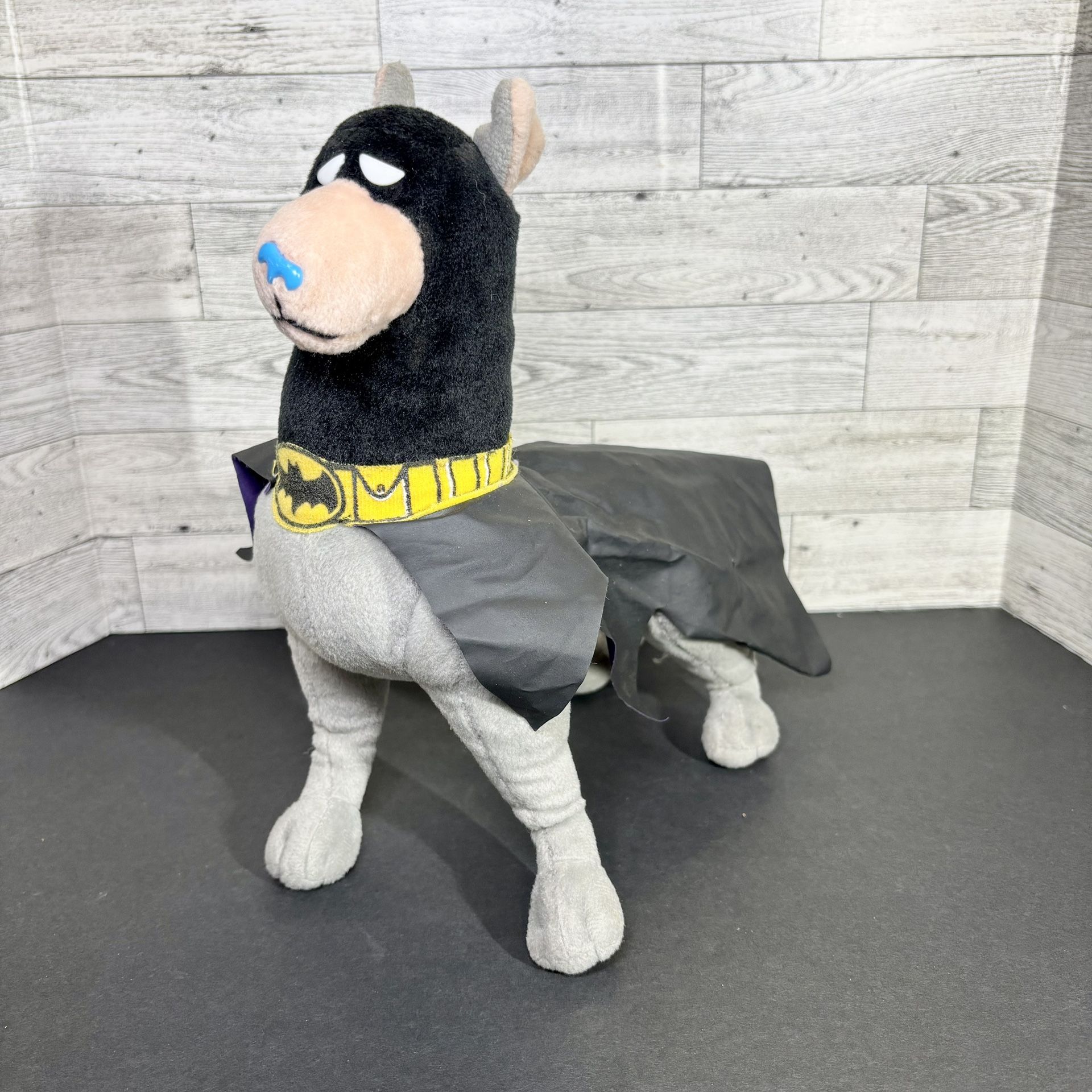 Ace The Bat Hound Dog Stuffed Toy Krypto The Superdog Plush Batman 10" Nanco
