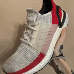 UltraBoost 19 ‘White Scarlet’