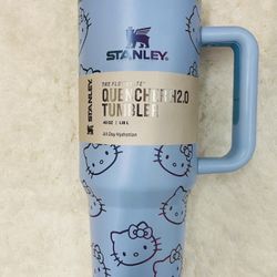 Light blue holographic Stanley