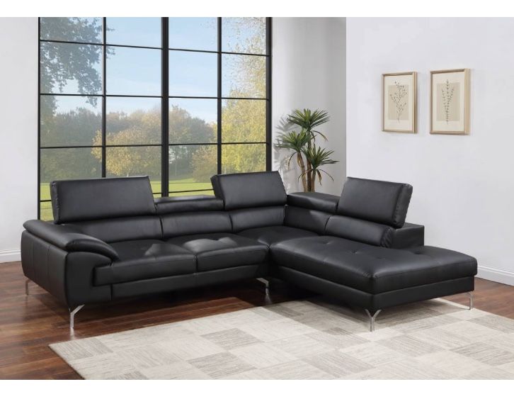 Black Sectional Brand New