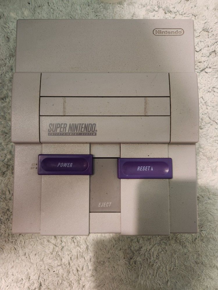 Super Nintendo Game Console