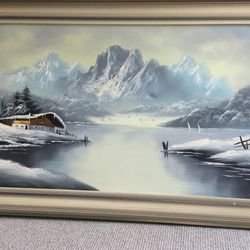 Original Hand Painted On Canvas