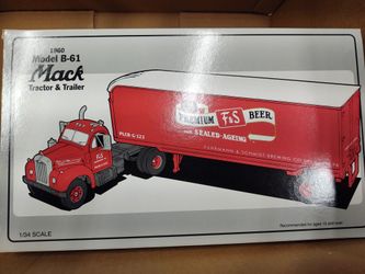F and S First Gear Truck F & S Mack Tractor Trailer