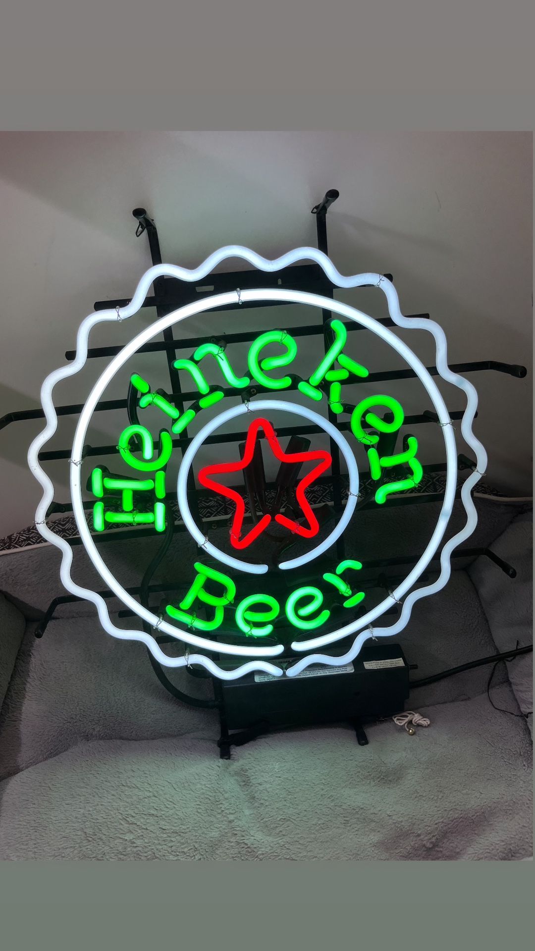 Heineken Neon Sign
