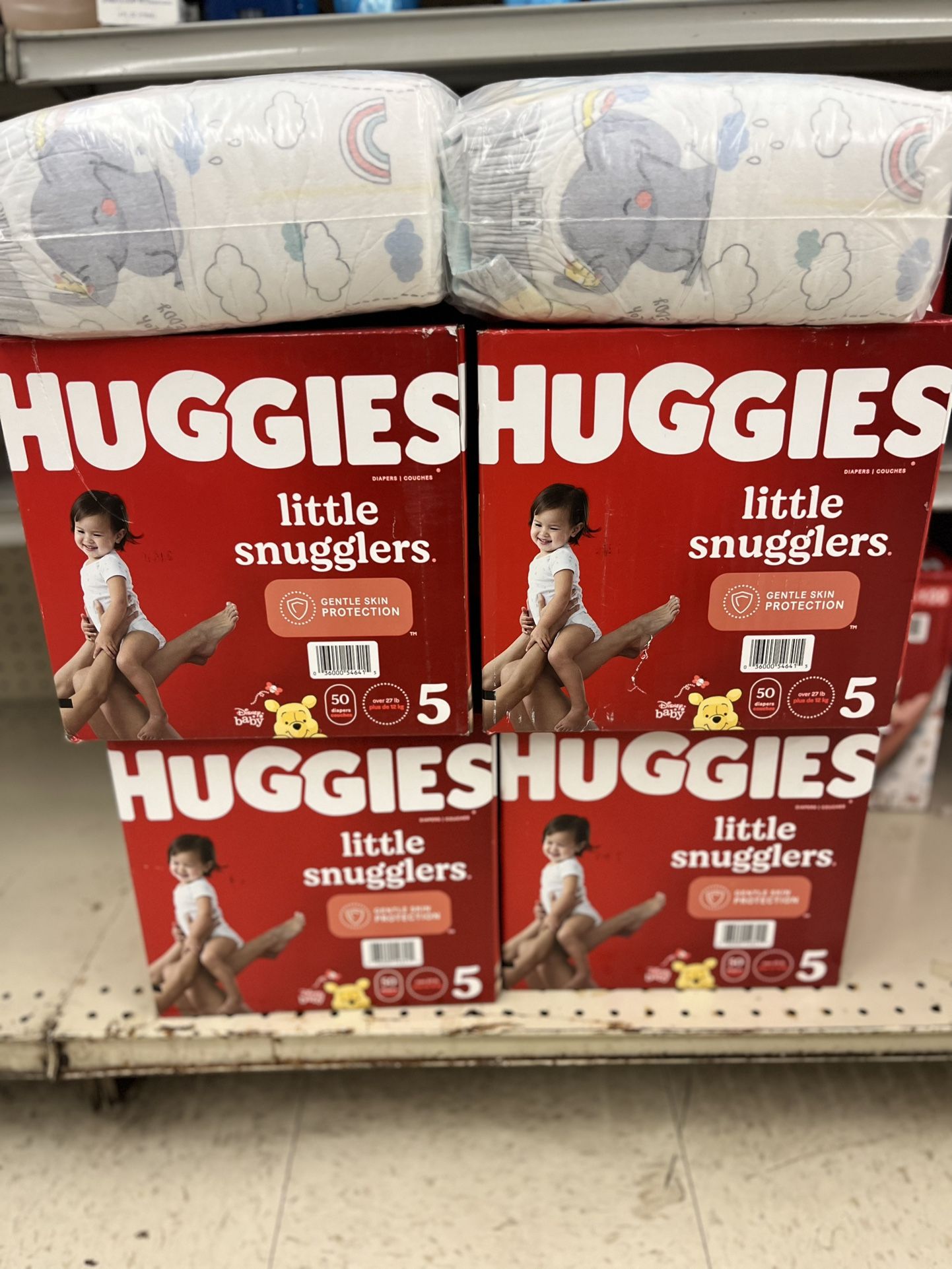 Huggies Diapers Size 5,6 &2