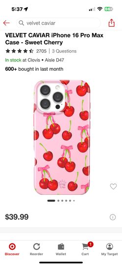 iPhone 16 pro max Case & Ring 