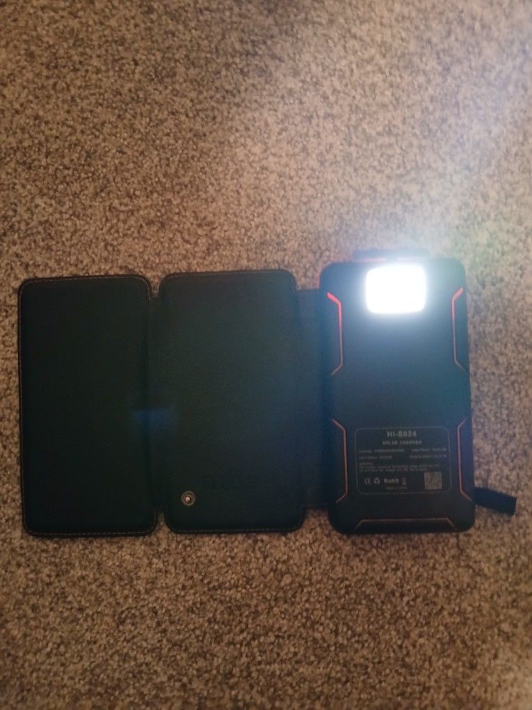 It Charges With The Sun And A Charger