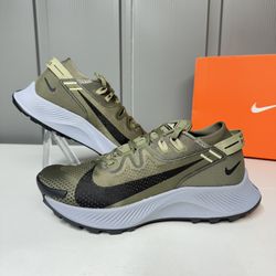 Nike Pegasus Trail 2 Men’s Size 7 Running Shoes Medium Olive Green CK4305-201