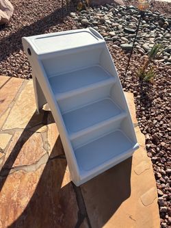 Pet Safe ~ Folding Pet Steps - Pet Stairs for Indoor/Outdoor at Home or Travel - Dog Steps for High Beds - Dog Stairs with Siderails