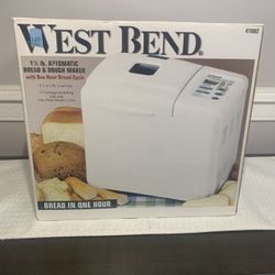 West Bend Bread & Dough Maker