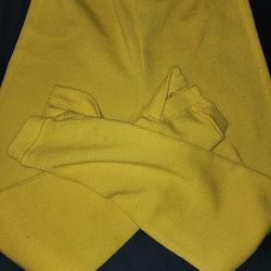 Yellow Sweat Pants Girls Med 10-12  East or West