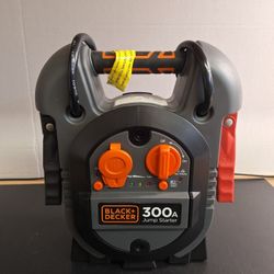 BLACK + DECKER BATTERY STARTER 