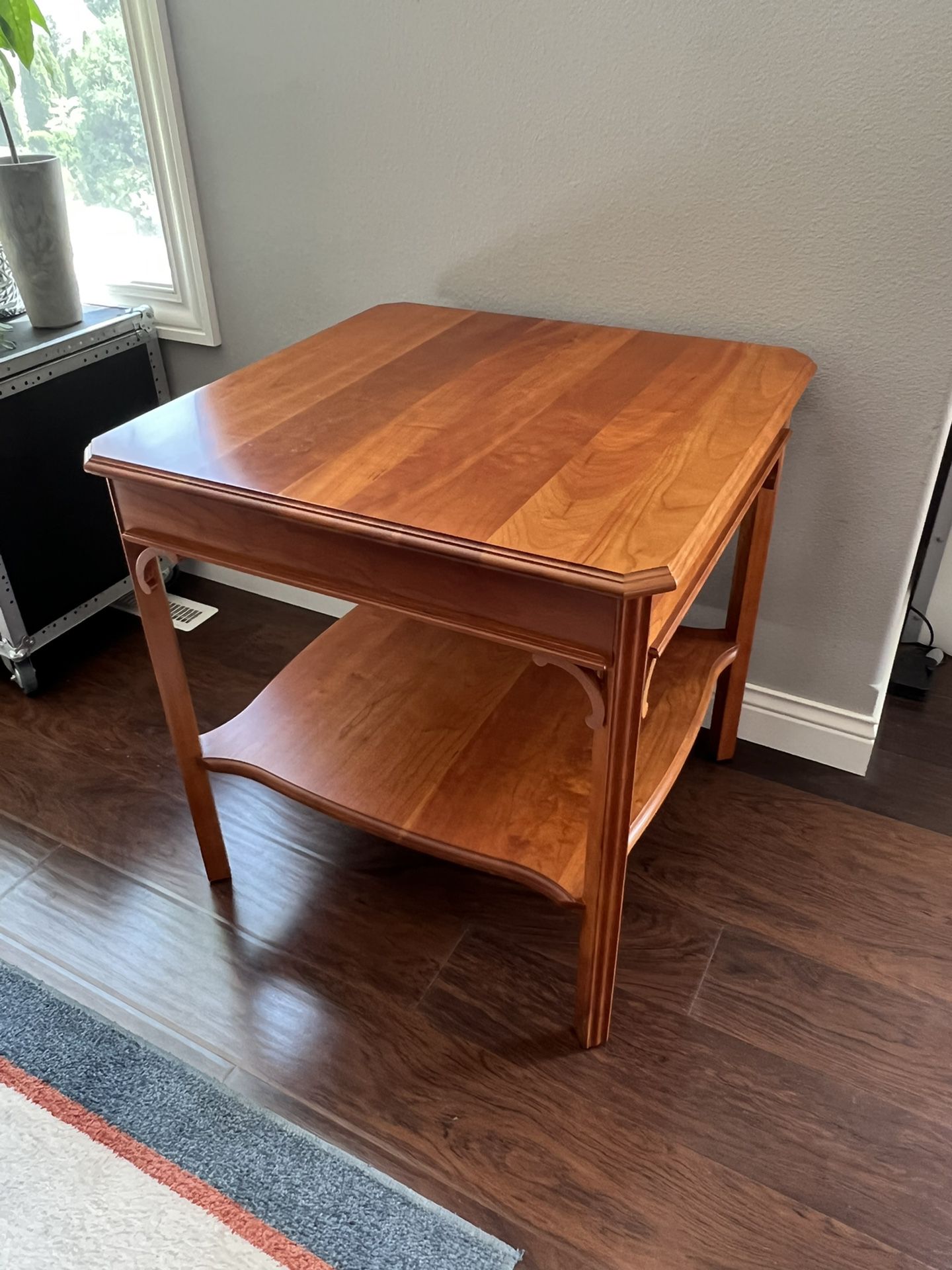 New Amish Solid Cherry Phillip Levy End Table