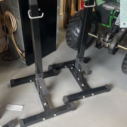 Squat bar stand