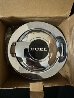 OEM Mopar Chrome Fuel Gas Cap Door Fits 2008-2023 Dodge Challenger