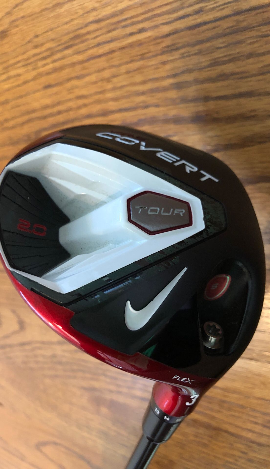 Nike VR-S Covert 2.0 tour 3 wood, right handed, stiff
