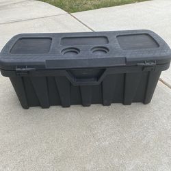 Contico SUV Tuff Bin Waterproof Padlockable Storage Tool Box; 35”x13”x14”
