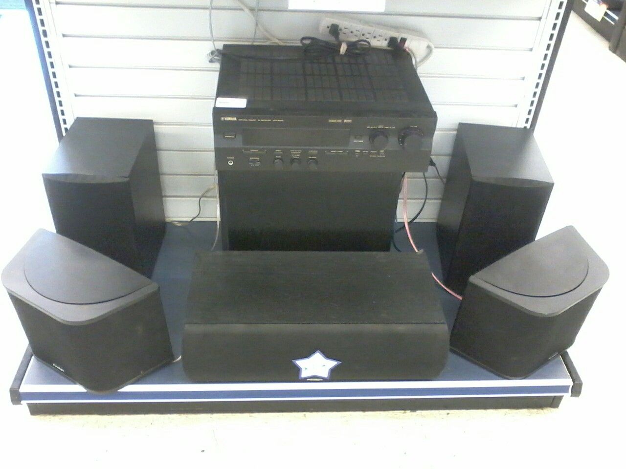 Paradigm speaker system with Yamaha receiver