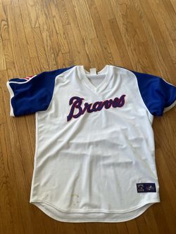 Braves Throwback Mitchell and Ness XXL -Used