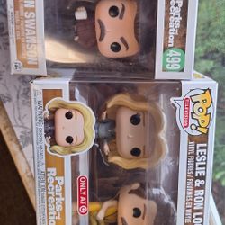 Funko Pop - Parks & Rec Bundle