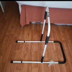 Drive Brand  Bed Rail Adjustable Height  for Seniors Elderly Safety Bed Handle with Leg Fits King Queen Full Twin Bed