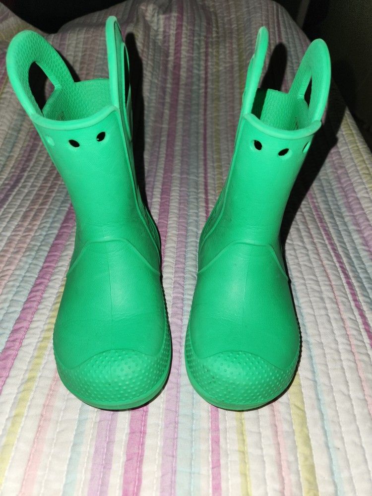 Kids Crocs Rain Boot