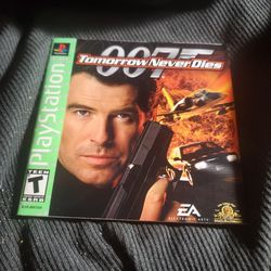 Do You Have One Player Games Yes Or No PlayStation PS1 TomorrowNeverDies