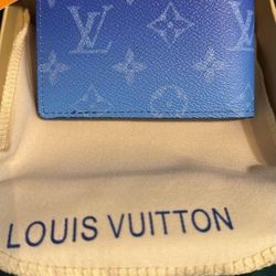 Blue Cloud Design Louis Vuitton wallet