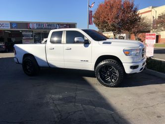 Dodge Ram Nissan Titian lift kits wheels and tires combos