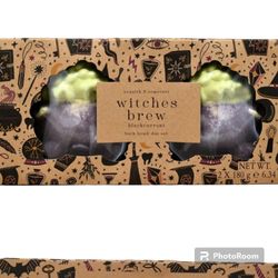 ASQUITH & SOMERSET Witches Brew Blackcurrant  Halloween Bath Bomb NWT