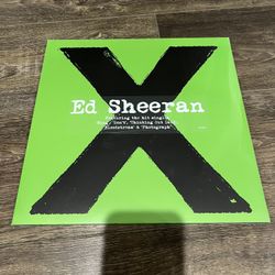 ed sheeran x vinyl