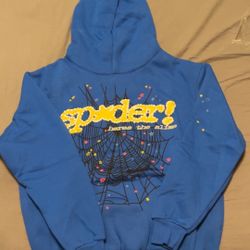 Blue Spider Hoodie