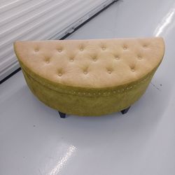 Storage Moon Ottoman