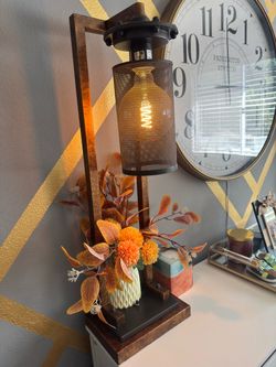 Crestview Collection Gibson Lacquered Copper & Iron Table Lamp