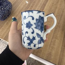 2 Takahashi San Francisco Hand Painted Tea Cups