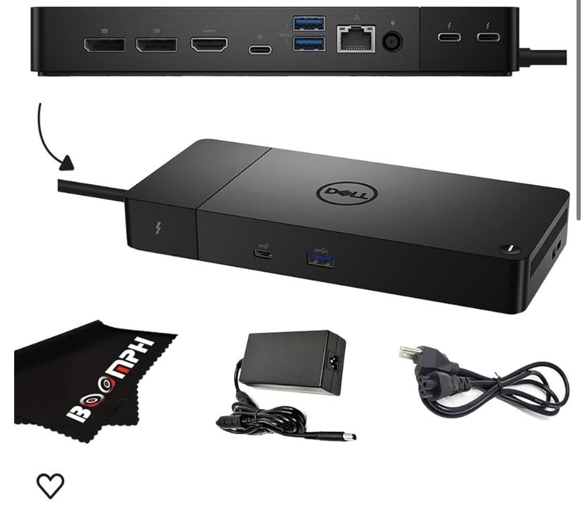 Dell Docking Station And 2 24 Inch Monitors 