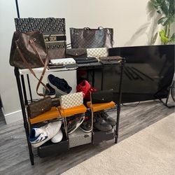 Sneakers and handbags