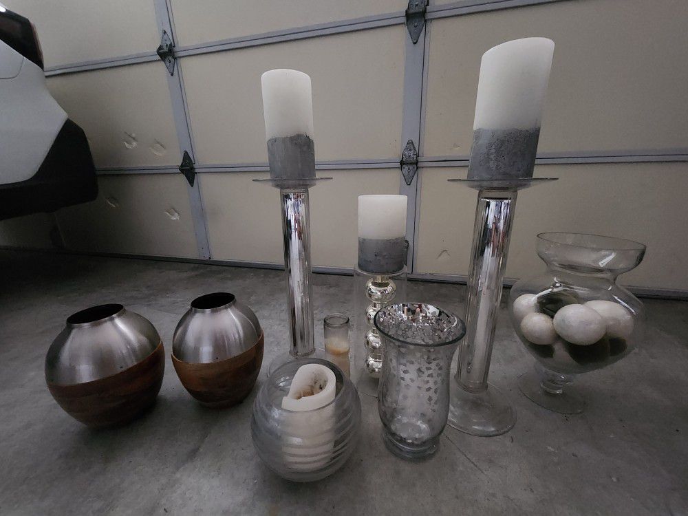 Misc Vases And Candle Holders
