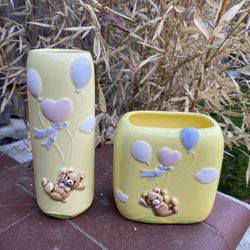 Cute Vase And Pen Holder