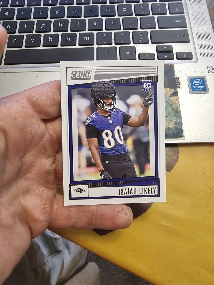 Isaiah Likely Football Card