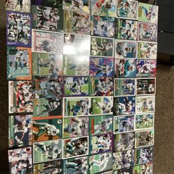 56 Miami Dolphins 1990s Receiving Stars Football Cards With Insert, Rookies- Irving Fryar, OJ McDuffie, Keith Jackson 