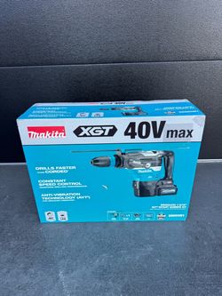 Makita 40V Max XGT Brushless Cordless 1-9/16 in. AVT Rotary Hammer Kit, AFT, AWS Capable (4.0Ah) $949 plus tax at Home Depot