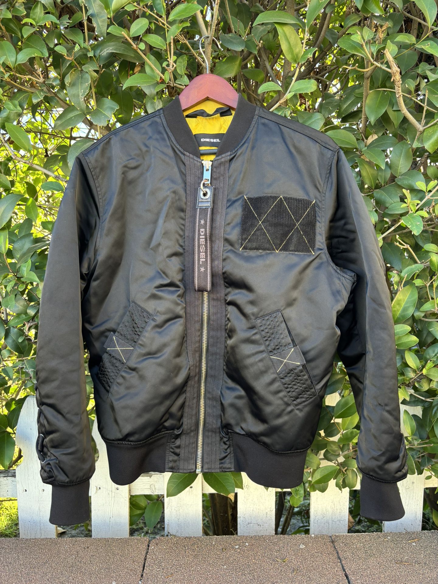 Diesel Black Bomber Jacket