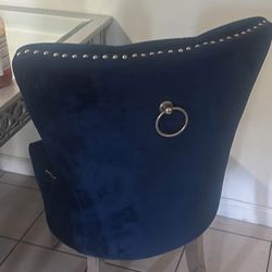 Royal Blue Dinning Room Chairs