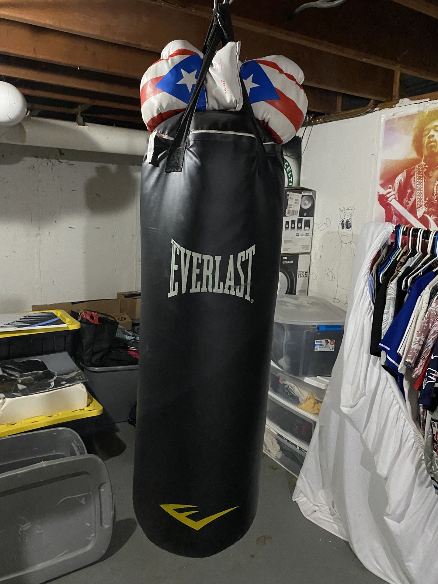 Heavy Bag And Weights 150 Or Best Offer