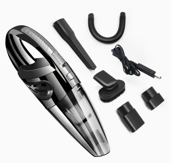 Car Wireless Vacuum Cleaner 6000PA Powerful