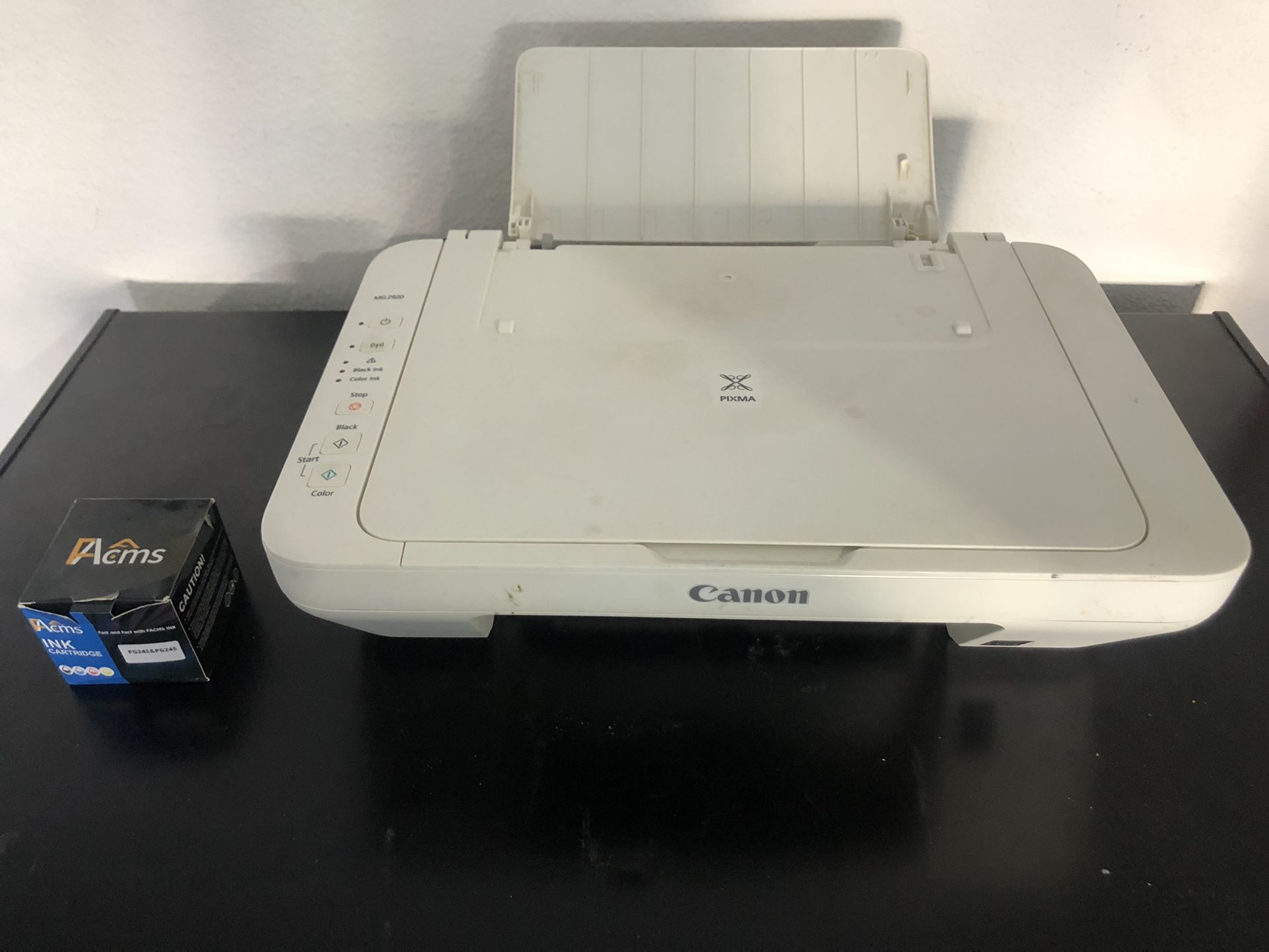 Cannon Printer With Exra Ink Cartridge 