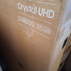 SAMSUNG 85"INCH CRYSTAL UHD 4K DU8000 