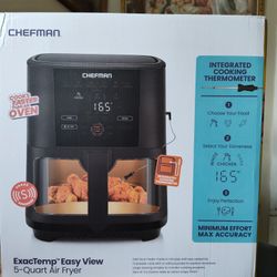 Chef man Exact emo easy view 5 Quart Air fryer 